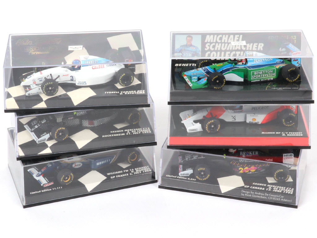 Lot 182 - MINICHAMPS (ALLEMAGNE) (6)