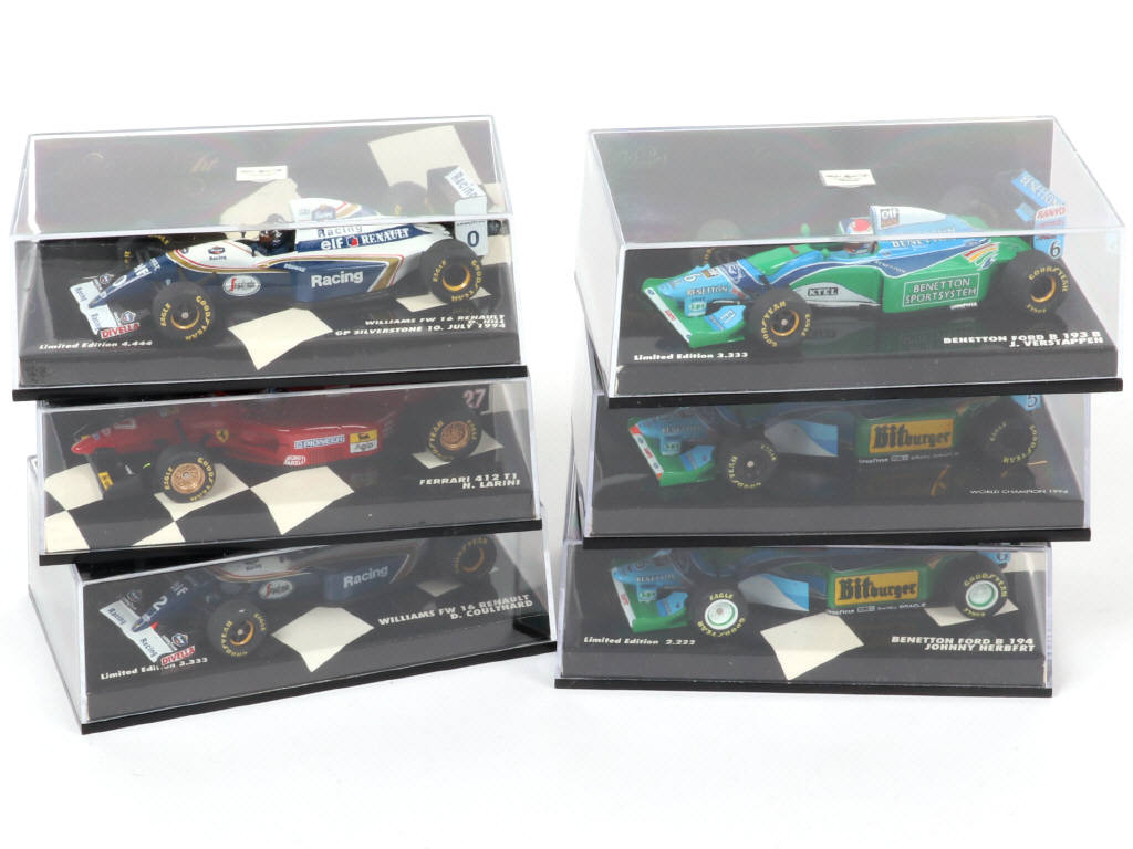 Lot 185 - MINICHAMPS (ALLEMAGNE) (6)