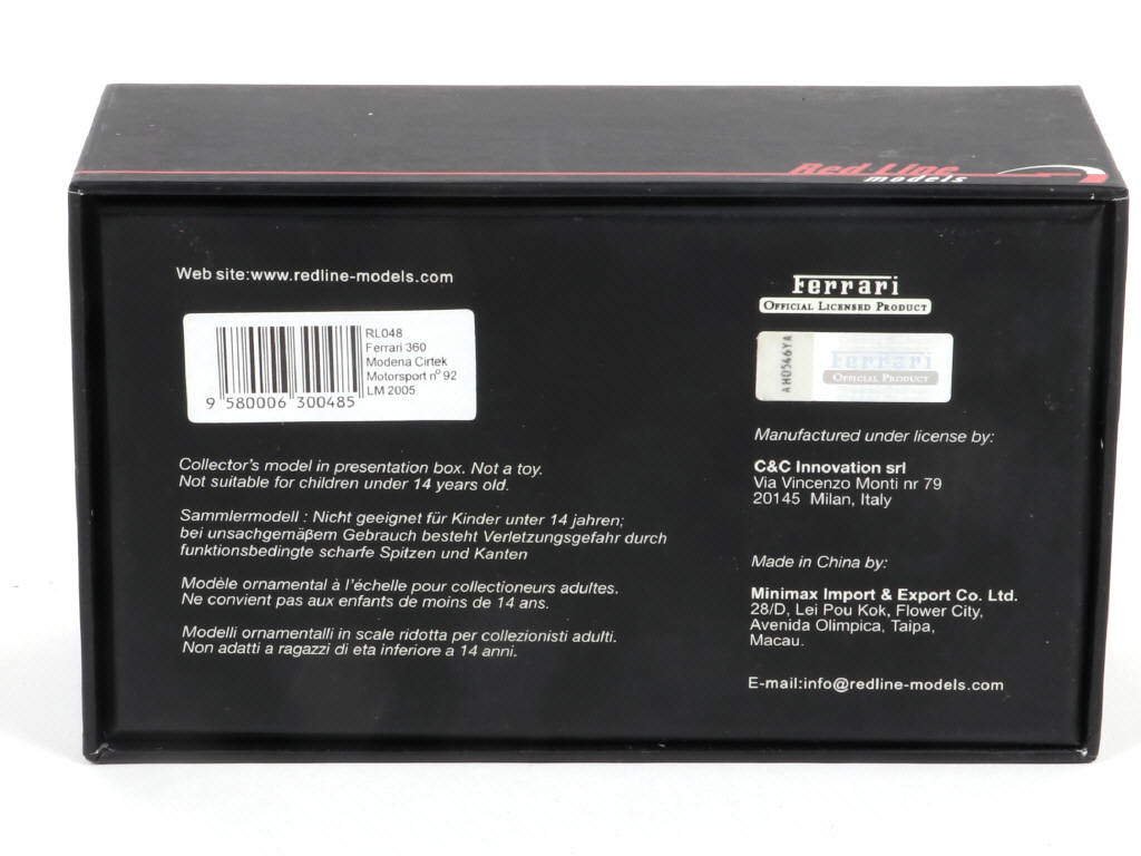 Lot 208 - RED LINE MODELS (ITALIE) (1)