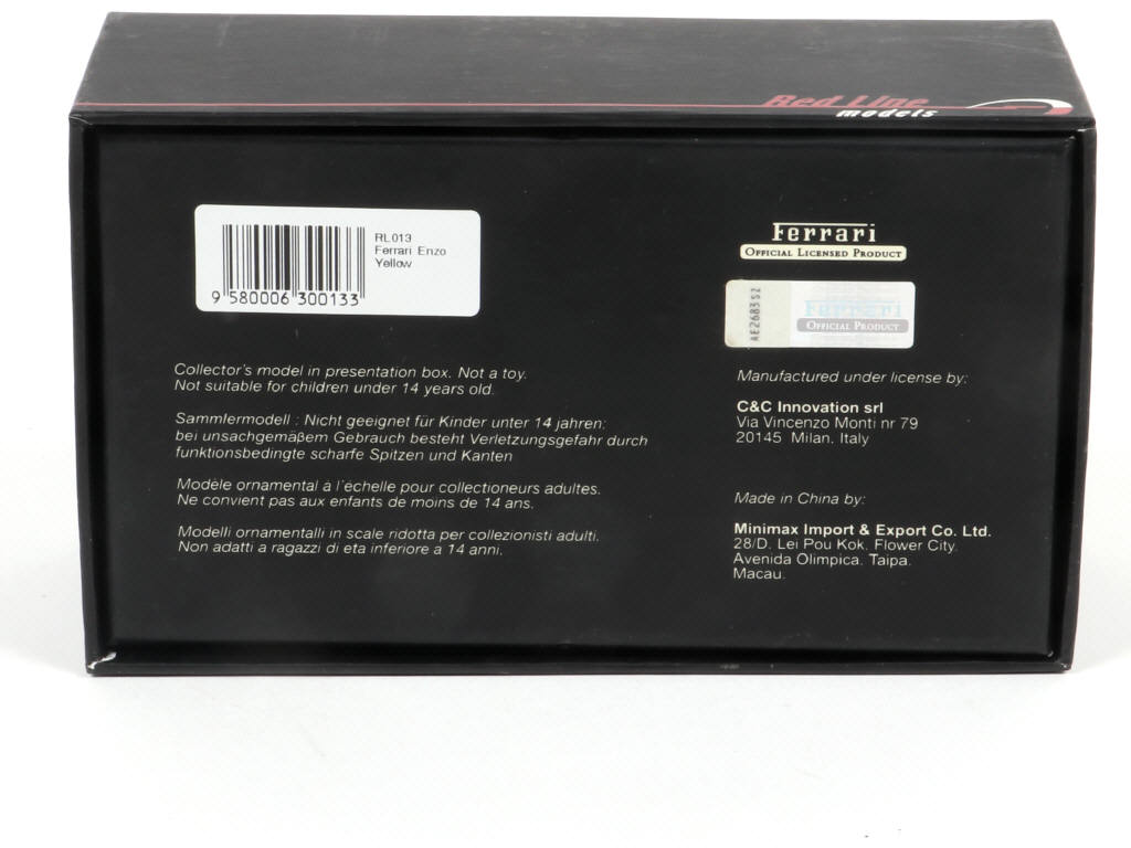 Lot 201 - RED LINE MODELS (ITALIE) (1)