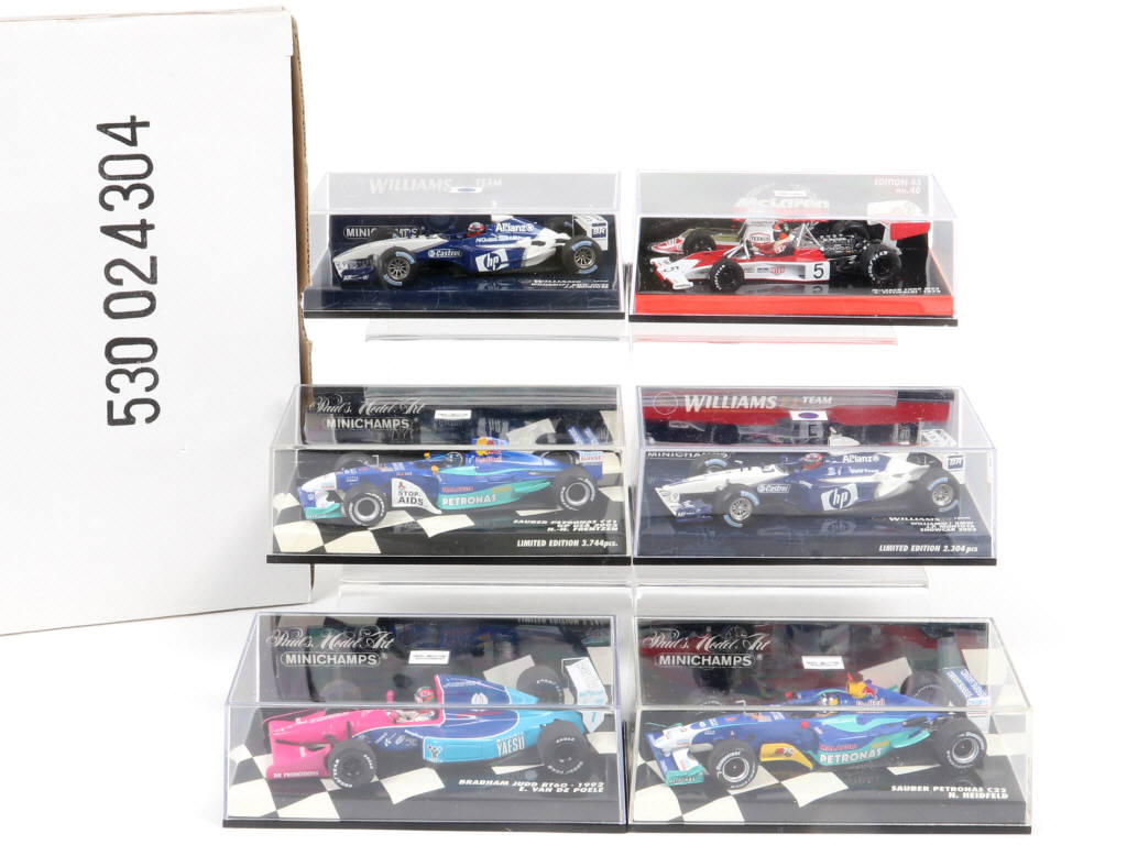 Lot 144 - MINICHAMPS (ALLEMAGNE) (6)