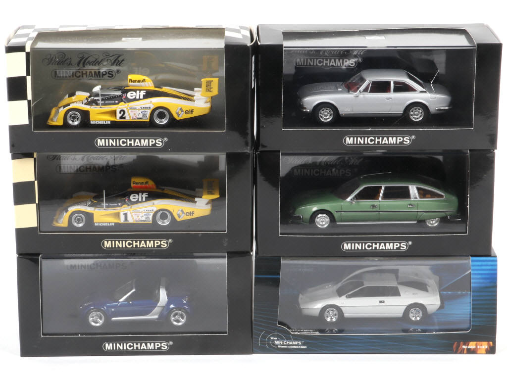 Lot 129 - MINICHAMPS (ALLEMAGNE) (6)