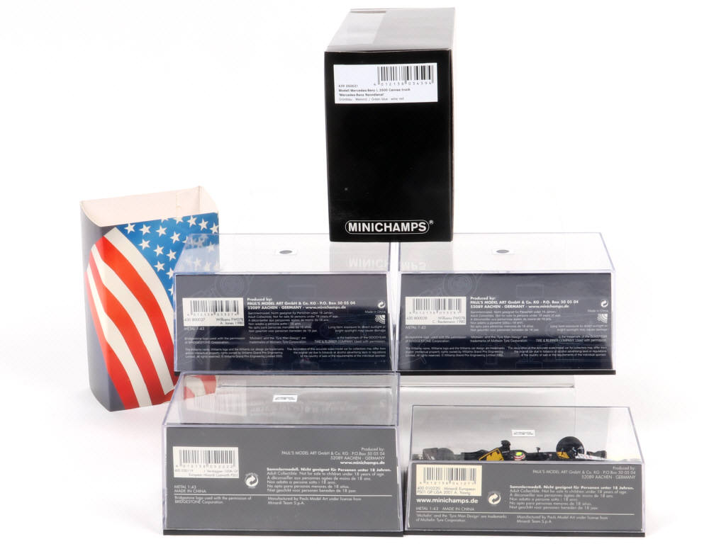 Lot 128 - MINICHAMPS (ALLEMAGNE) (5)