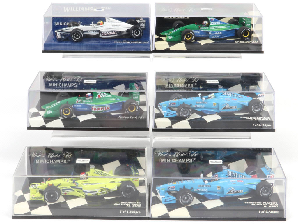 Lot 133 - MINICHAMPS (ALLEMAGNE) (6)