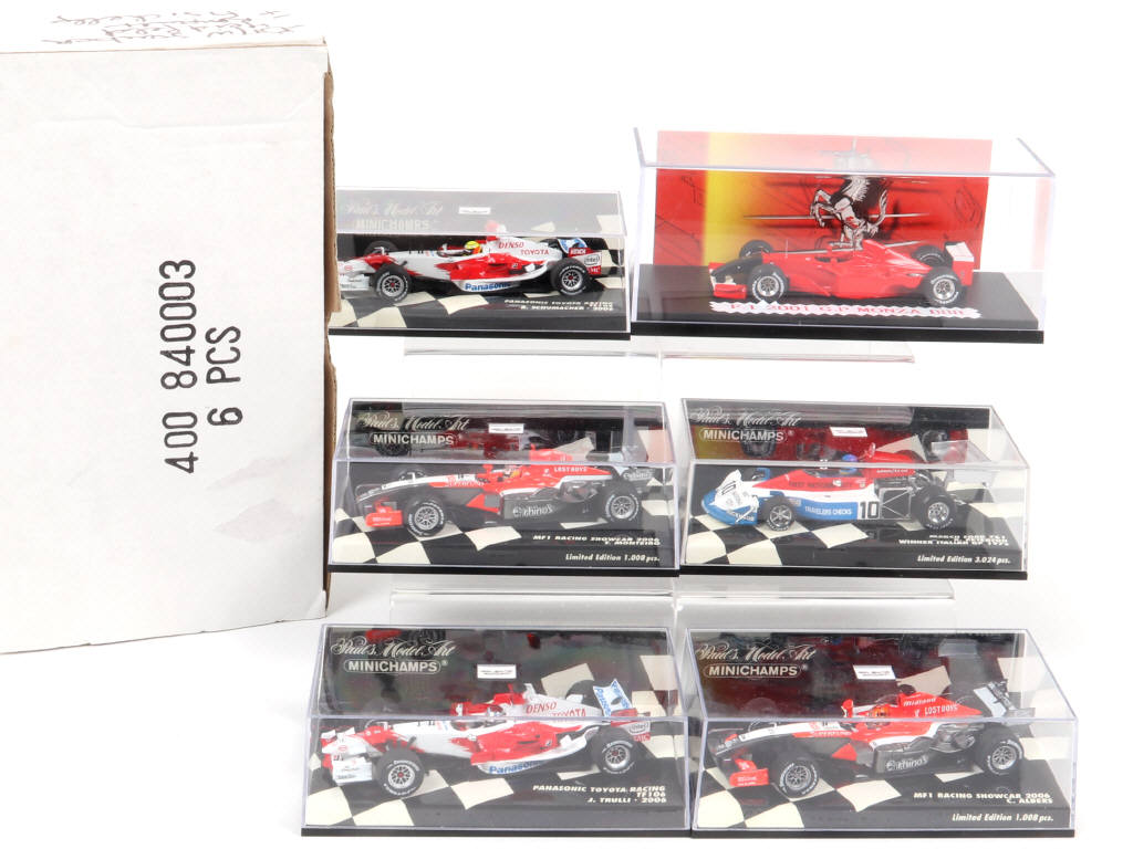 Lot 134 - MINICHAMPS (ALLEMAGNE) (6)