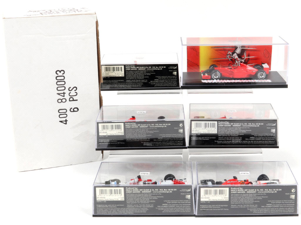 Lot 134 - MINICHAMPS (ALLEMAGNE) (6)