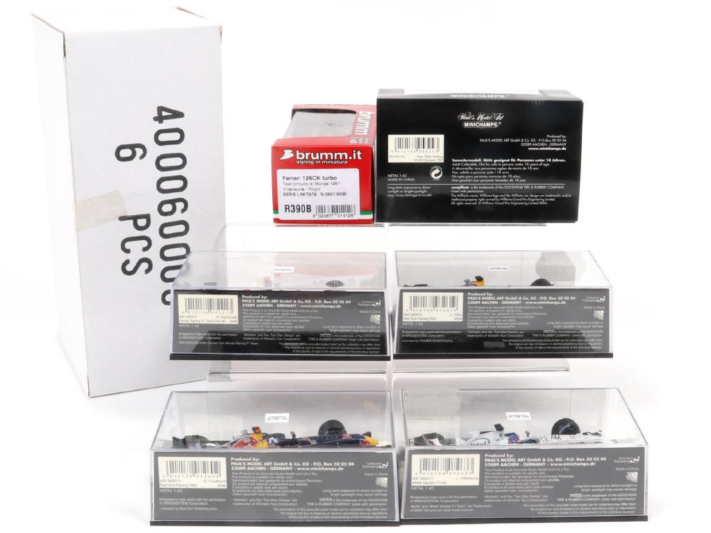 Lot 135 - MINICHAMPS (ALLEMAGNE) (6)