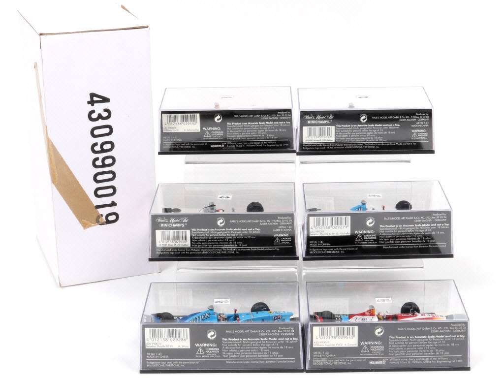 Lot 136 - MINICHAMPS (ALLEMAGNE) (6)