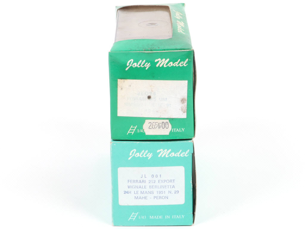 Lot 204 - JOLLY MODEL (ITALIE) (2)