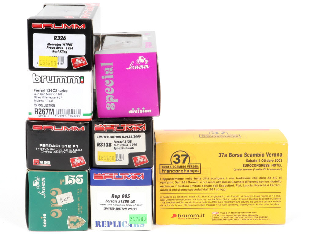 Lot 196 - BRUMM (ITALIE) (8)