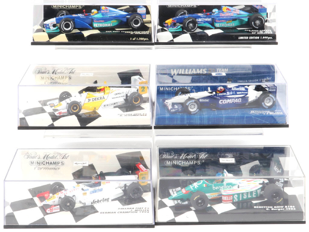 Lot 158 - MINICHAMPS (ALLEMAGNE) (6)