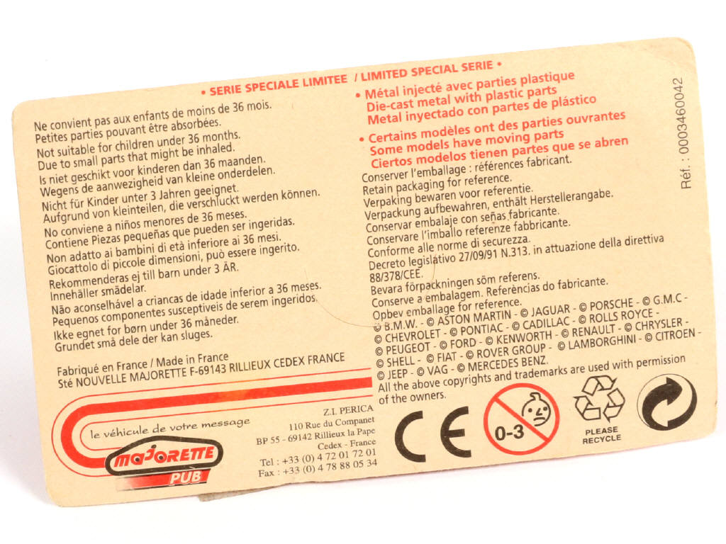 Lot 391 - MAJORETTE (FRANCE) (1)