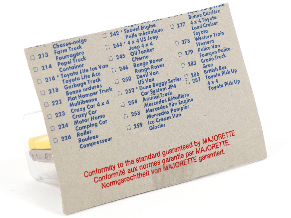 Lot 55 - MAJORETTE (FRANCE) (1)