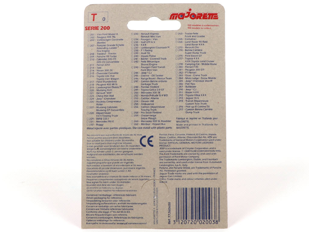 Lot 141 - MAJORETTE (FRANCE) (1)