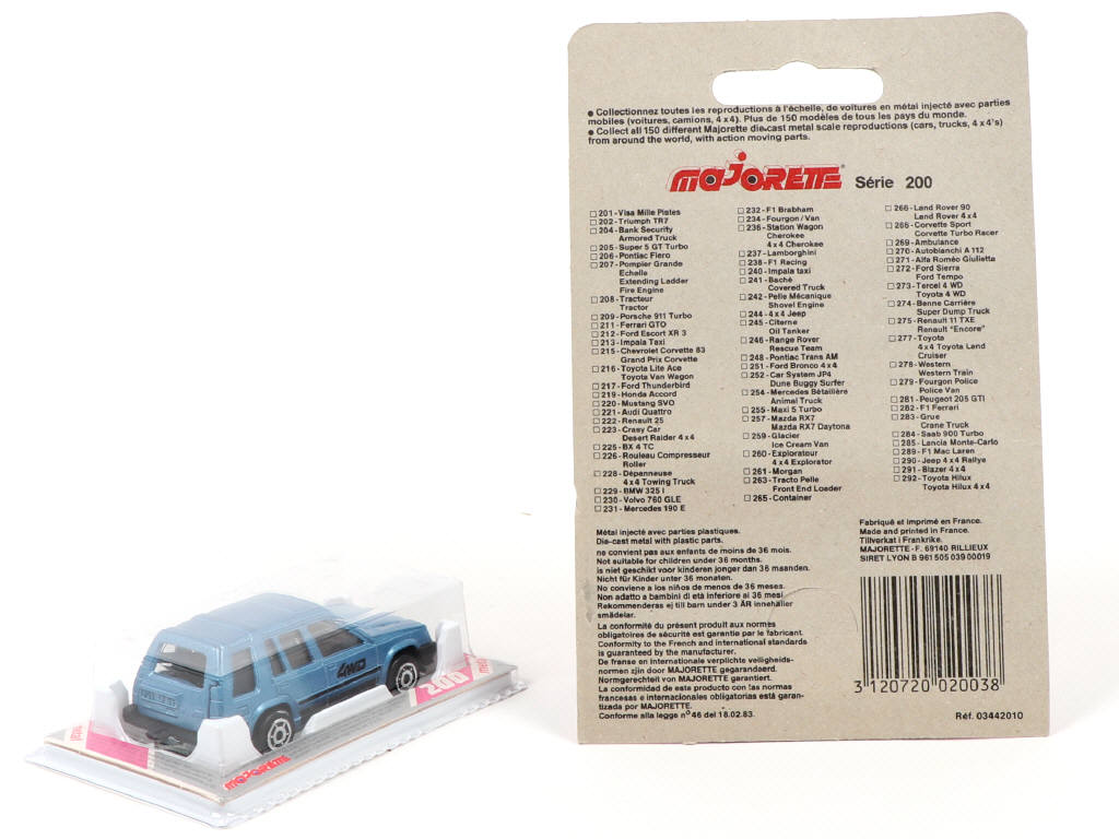 Lot 210 - MAJORETTE (FRANCE) (2)