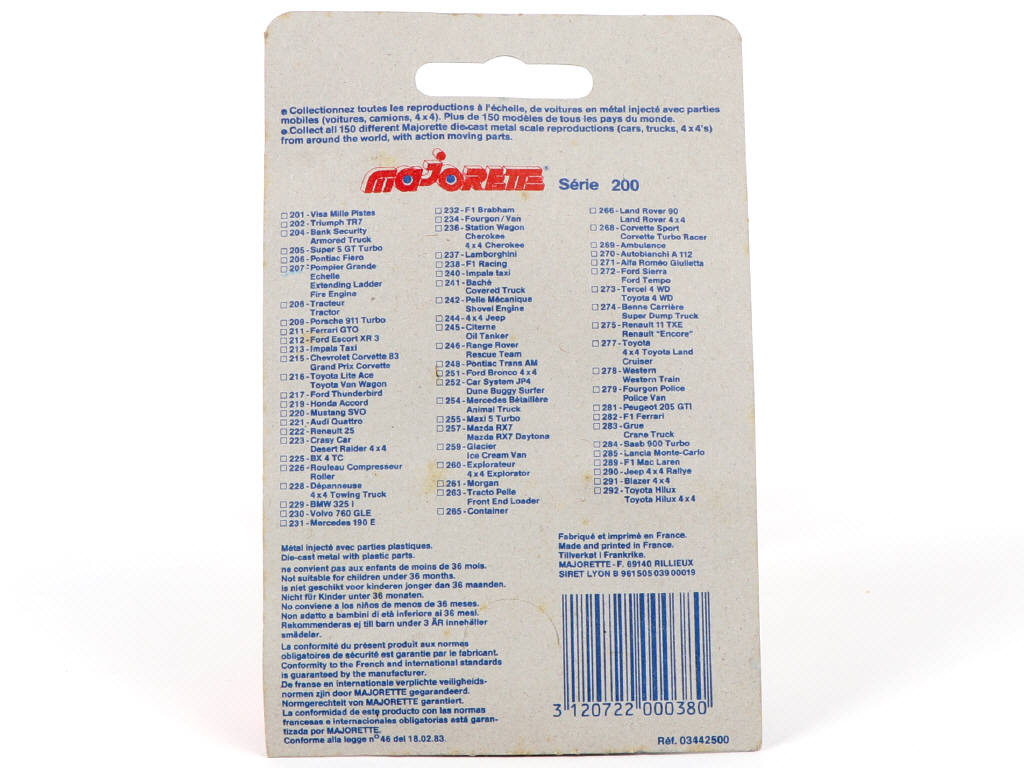 Lot 310 - MAJORETTE (FRANCE) (1)