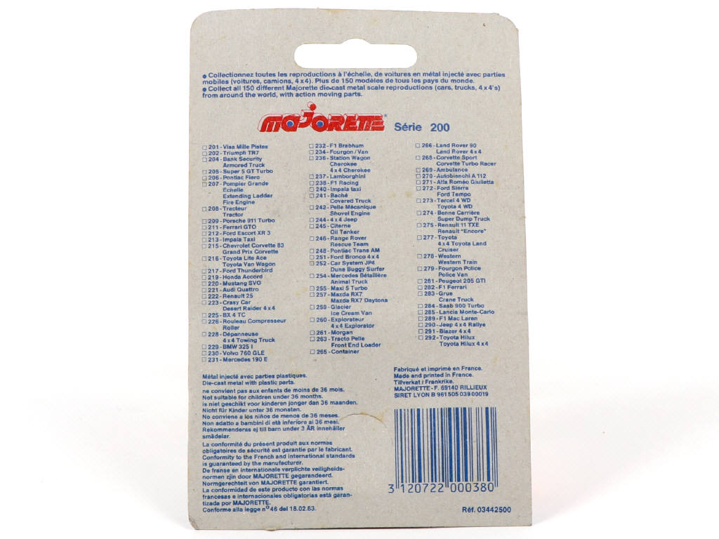 Lot 311 - MAJORETTE (FRANCE) (1)