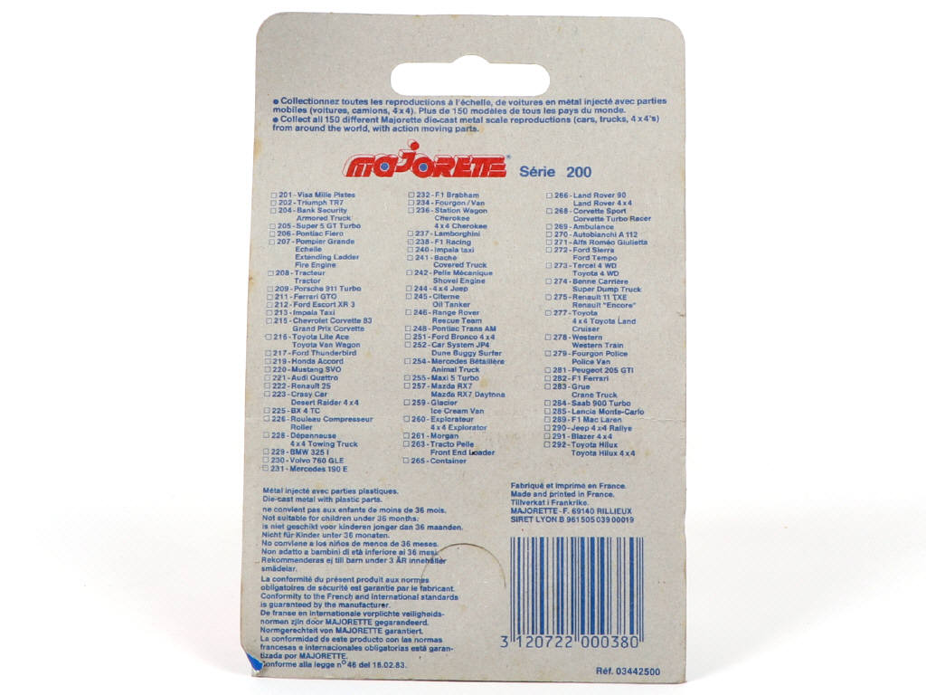 Lot 313 - MAJORETTE (FRANCE) (1)