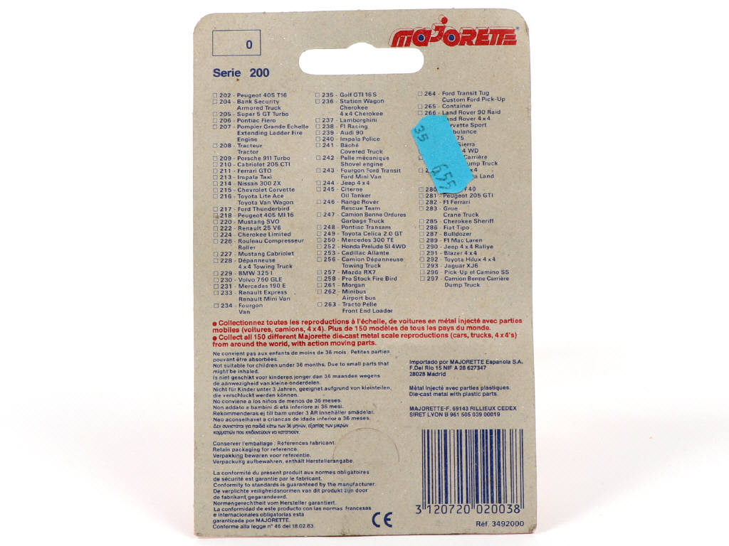 Lot 319 - MAJORETTE (FRANCE) (1)