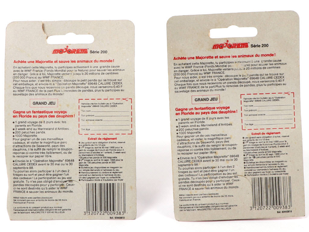 Lot 326 - MAJORETTE (FRANCE) (2)