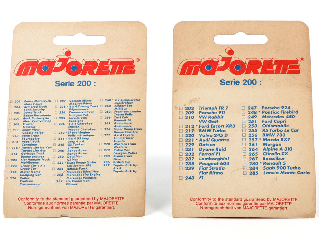 Lot 331 - MAJORETTE (FRANCE) (2)