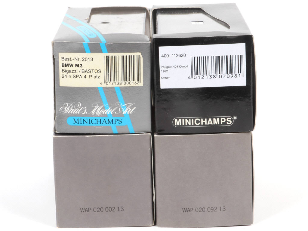 Lot 270 - MINICHAMPS (ALLEMAGNE) (4)