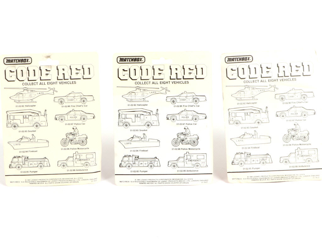 Lot 324 - MATCHBOX (GB) (3)