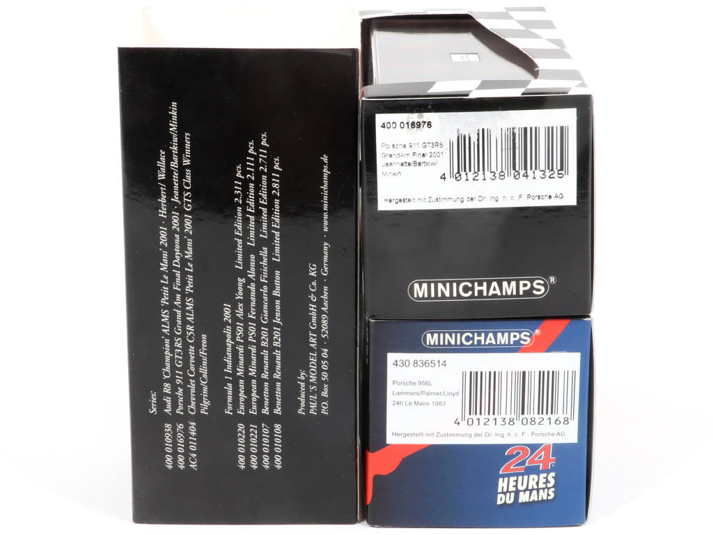 Lot 195 - MINICHAMPS (ALLEMAGNE) (2)