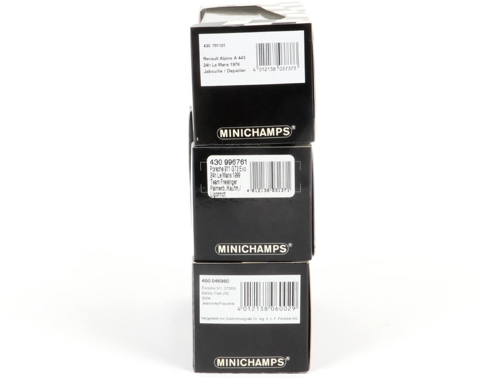 Lot 198 - MINICHAMPS (ALLEMAGNE) (3)