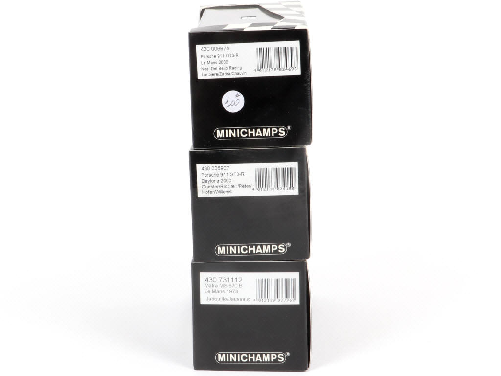Lot 199 - MINICHAMPS (ALLEMAGNE) (3)