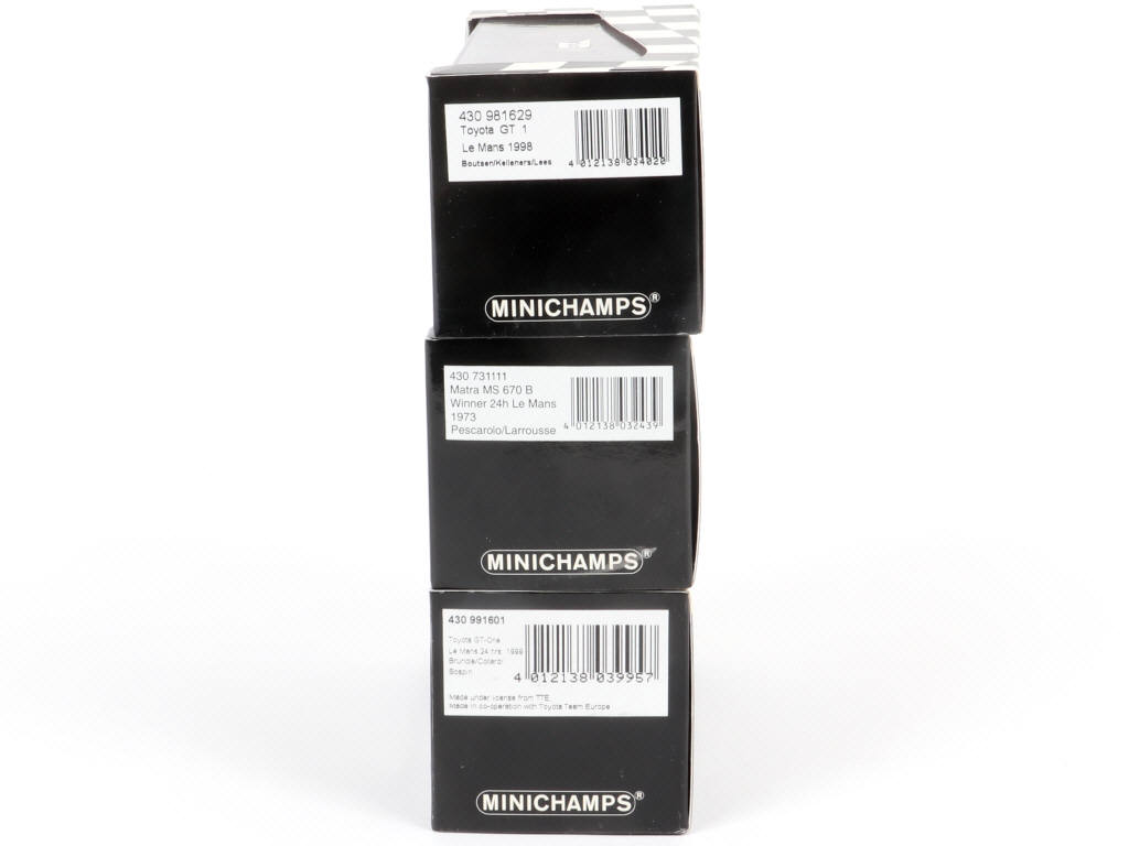 Lot 200 - MINICHAMPS (ALLEMAGNE) (3)