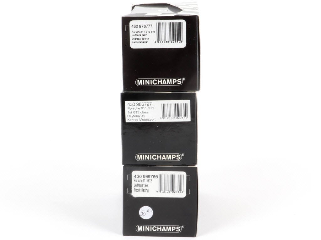 Lot 201 - MINICHAMPS (ALLEMAGNE) (3)