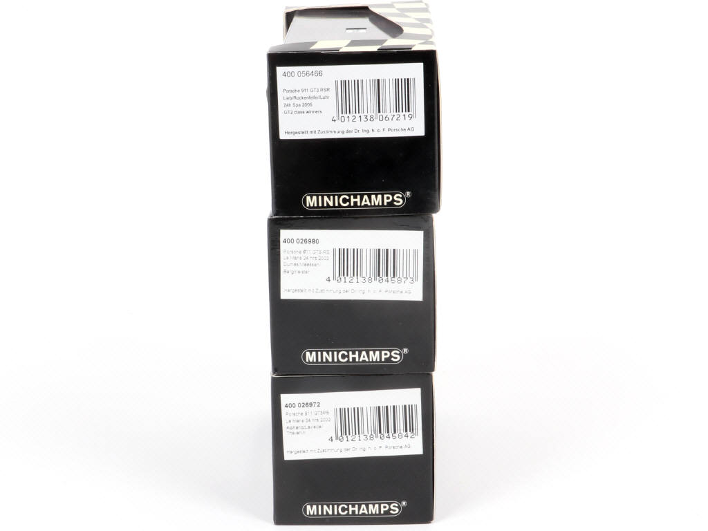 Lot 204 - MINICHAMPS (ALLEMAGNE) (3)