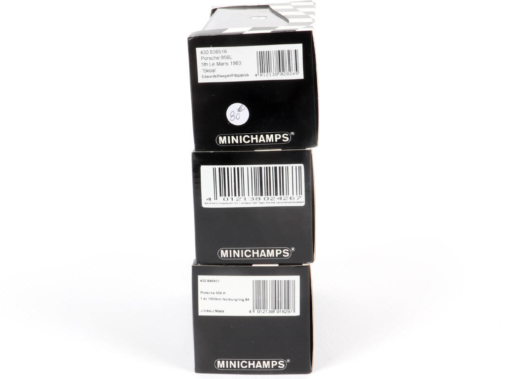 Lot 205 - MINICHAMPS (ALLEMAGNE) (3)