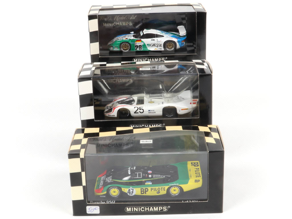 Lot 206 - MINICHAMPS (ALLEMAGNE) (3)