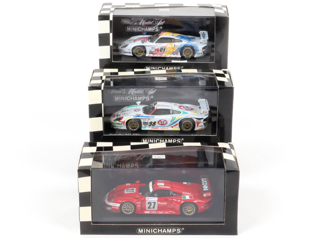 Lot 208 - MINICHAMPS (ALLEMAGNE) (3)