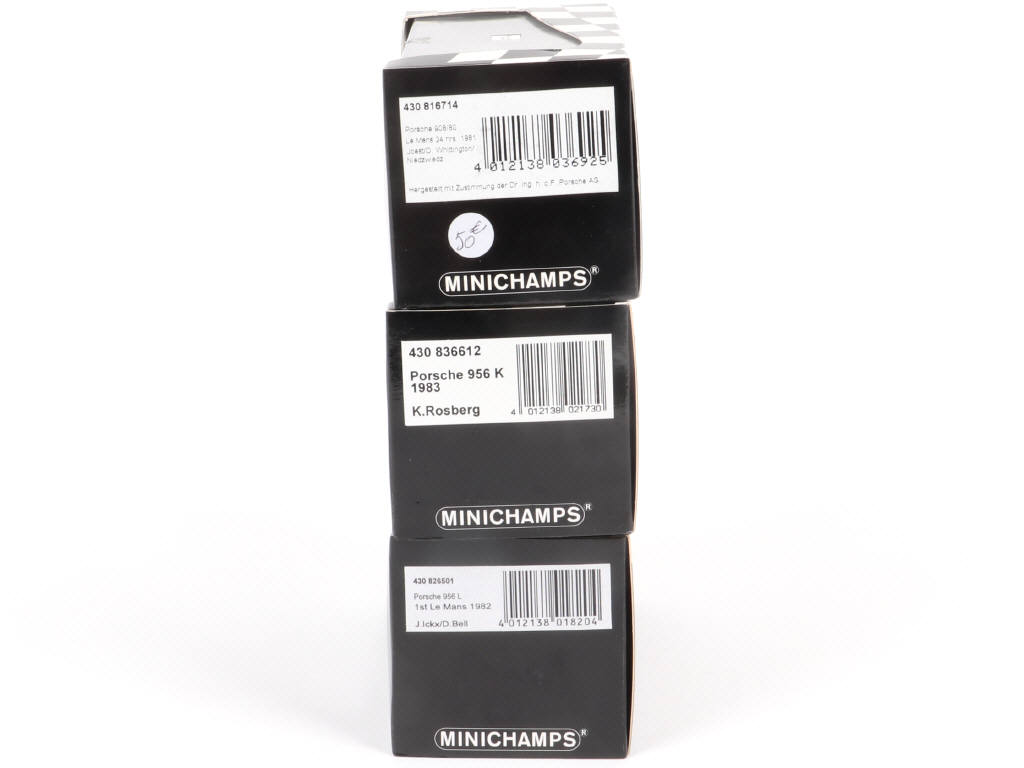 Lot 209 - MINICHAMPS (ALLEMAGNE) (3)