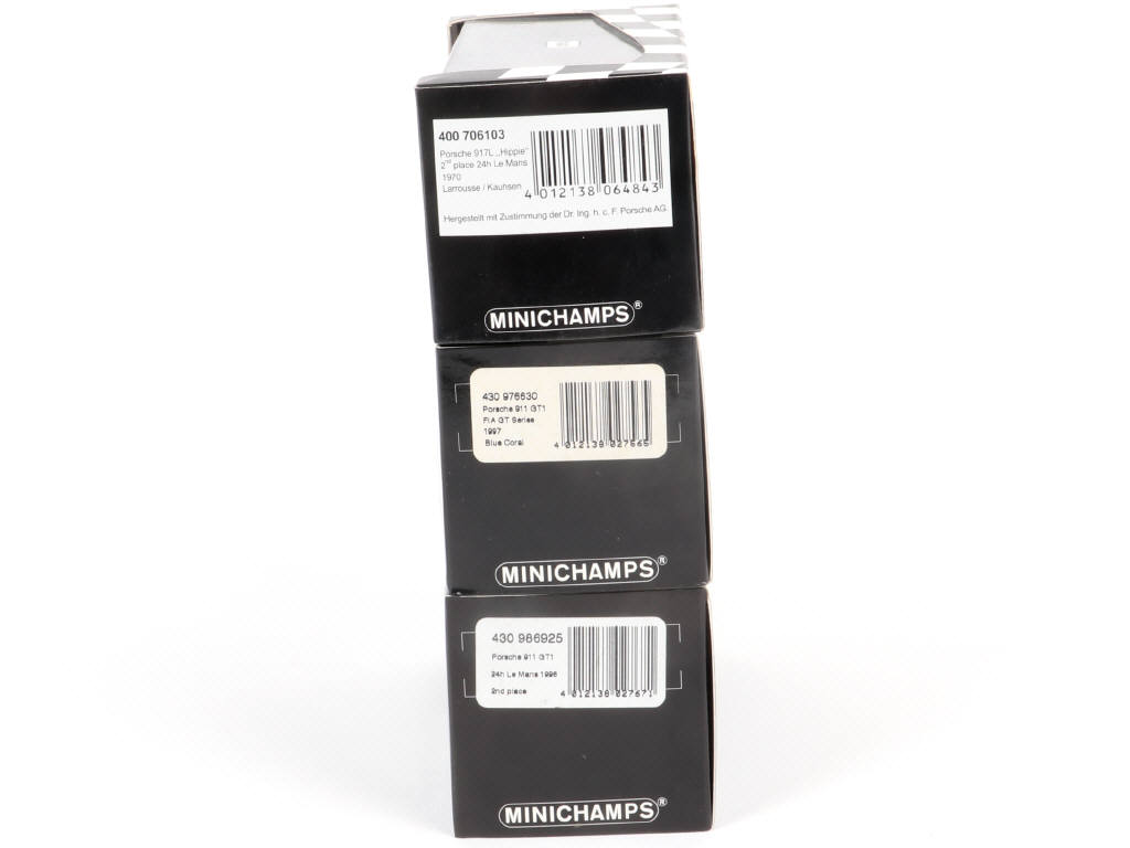 Lot 210 - MINICHAMPS (ALLEMAGNE) (3)