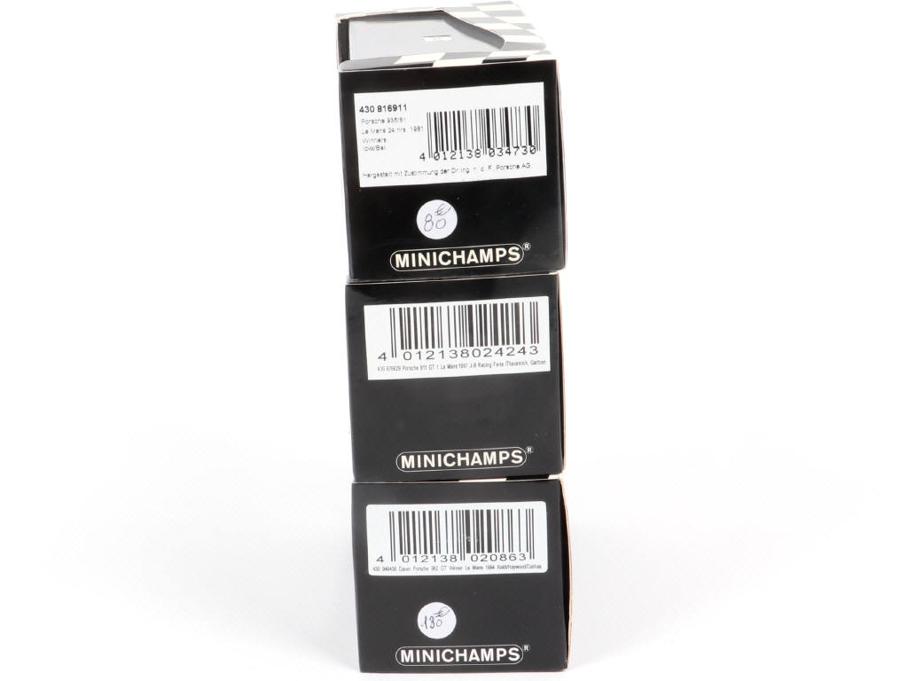 Lot 211 - MINICHAMPS (ALLEMAGNE) (3)