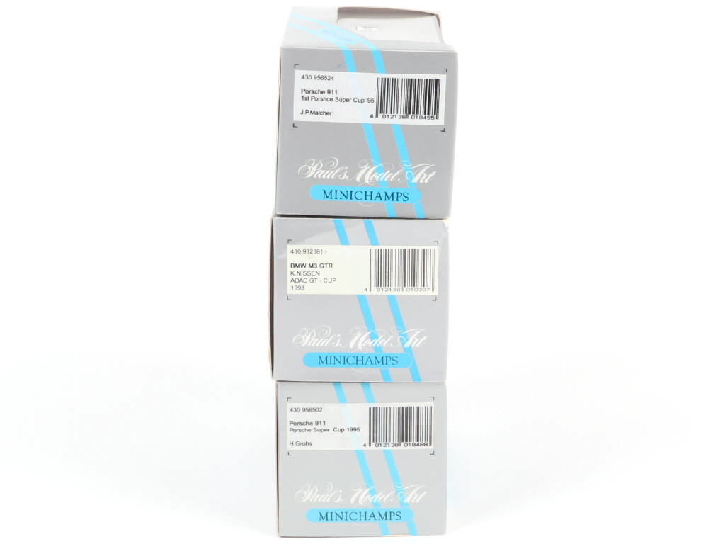 Lot 212 - MINICHAMPS (ALLEMAGNE) (3)