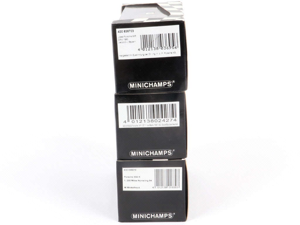 Lot 215 - MINICHAMPS (ALLEMAGNE) (3)