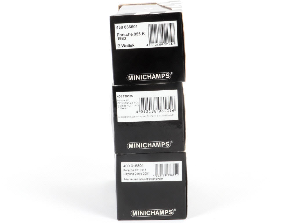 Lot 219 - MINICHAMPS (ALLEMAGNE) (3)