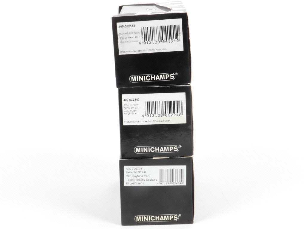Lot 168 - MINICHAMPS (ALLEMAGNE) (3)