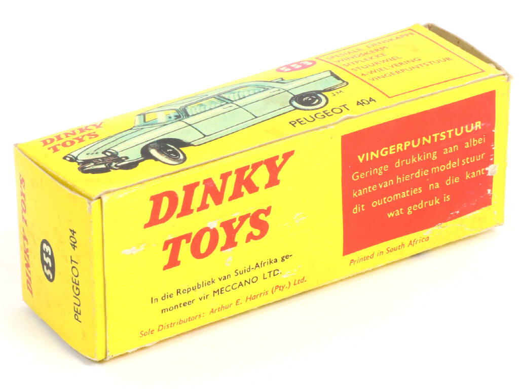 Lot 343 - DINKY TOYS (FRANCE) Série HARRIS (1)