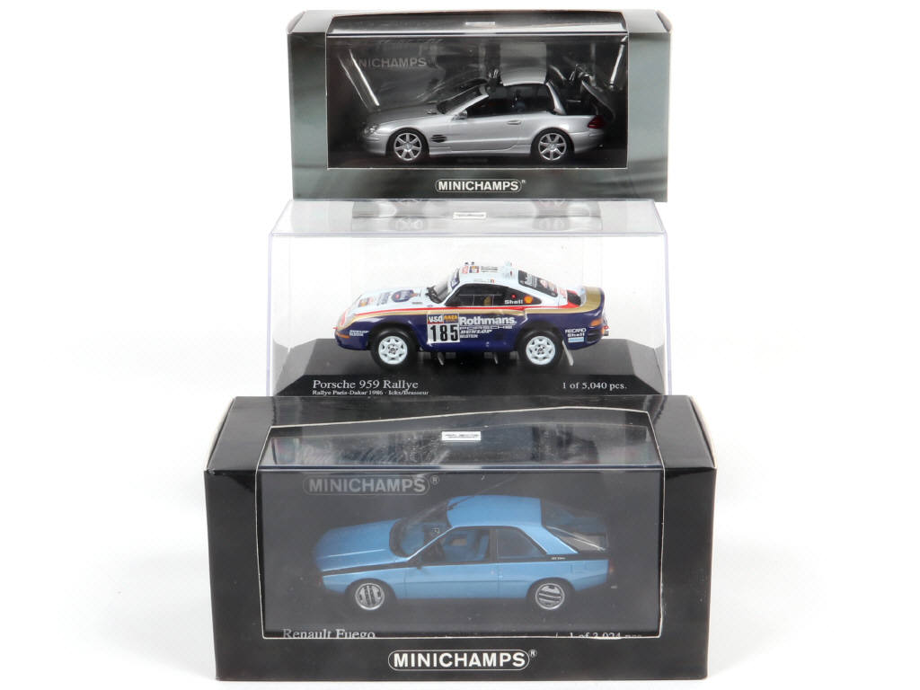 Lot 162 - MINICHAMPS (ALLEMAGNE) (3)