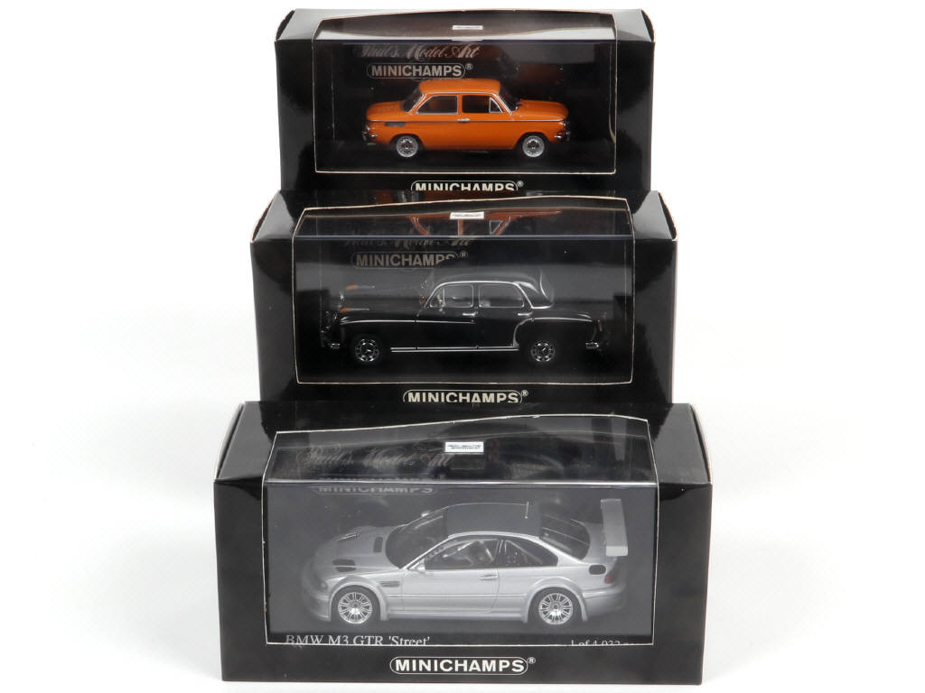 Lot 163 - MINICHAMPS (ALLEMAGNE) (3)