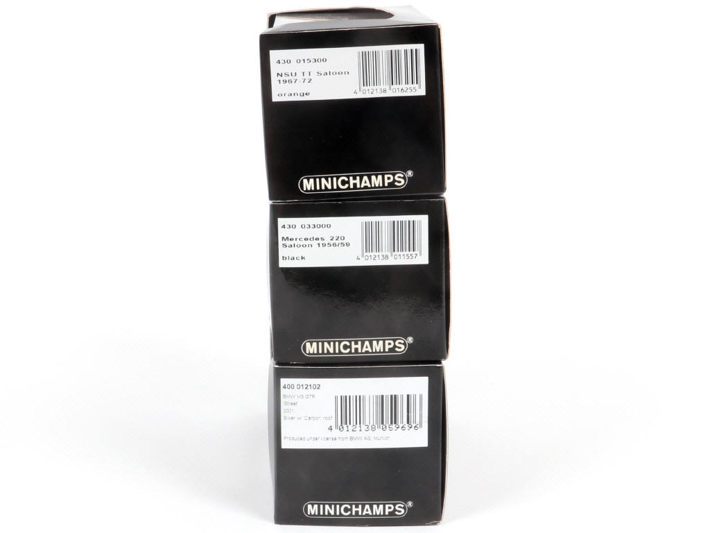 Lot 163 - MINICHAMPS (ALLEMAGNE) (3)