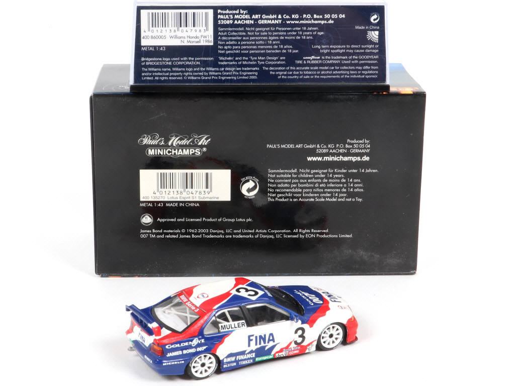 Lot 144 - MINICHAMPS (ALLEMAGNE) (3)