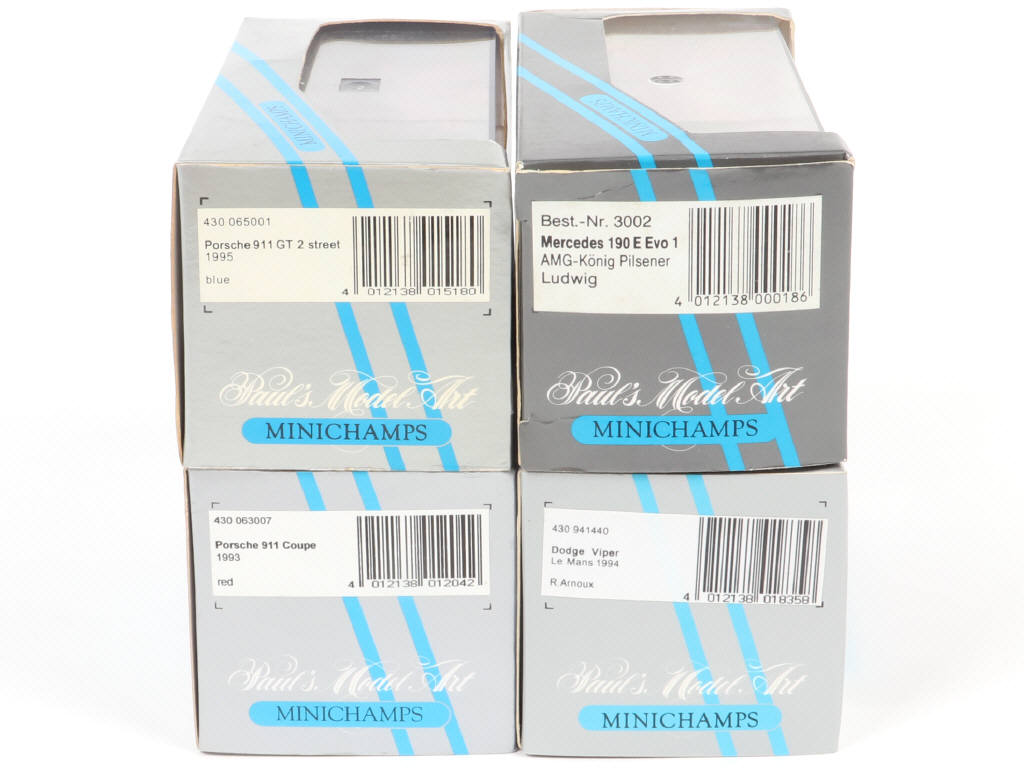 Lot 146 - MINICHAMPS (ALLEMAGNE) (4)