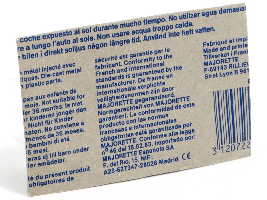 Lot 149 - MAJORETTE (FRANCE) (1)